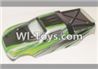 HaiBoXing 12882P Parts-41-01 12071 Car canopy,Shell cover-Green,HBX 12882P Car Parts,HaiBoXing 12882P RC Truck Spare parts Accessories,1:12 4WD High Speed Buggy Parts