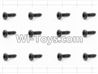HaiBoXing 12882P Parts-61 S071 Round Head Self Tapping Screw(12pcs)-3X6mm,HBX 12882P Car Parts,HaiBoXing 12882P RC Truck Spare parts Accessories,1:12 4WD High Speed Buggy Parts