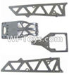 HaiBoXing 12883P Parts-02-01 12002P Front side panel & motor cover & upper Steering seat,HBX 12883P Car Parts,HaiBoXing 12883P RC Truck Spare parts Accessories,1:12 4WD High Speed Buggy Parts