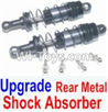 HaiBoXing 12883P Parts-07-06 12204 Upgrade Rear Metal hydraulic shock absorber(2pcs),HBX 12883P Car Parts,HaiBoXing 12883P RC Truck Spare parts Accessories,1:12 4WD High Speed Buggy Parts