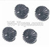 HaiBoXing 12883P Parts-20 12019P Differential hardware gear(4pcs),HBX 12883P Car Parts,HaiBoXing 12883P RC Truck Spare parts Accessories,1:12 4WD High Speed Buggy Parts