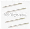 HaiBoXing 12883P Parts-24 12023 Rear Bottom Suspension Arms Pin(4pcs)-2.5X37.6mm,HBX 12883P Car Parts,HaiBoXing 12883P RC Truck Spare parts Accessories,1:12 4WD High Speed Buggy Parts