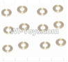 HaiBoXing 12883P Parts-29-01 12029 Copper Washers(16pcs)-2.5X5.5X0.5MM,HBX 12883P Car Parts,HaiBoXing 12883P RC Truck Spare parts Accessories,1:12 4WD High Speed Buggy Parts