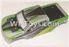 HaiBoXing 12883P Parts-41-02 12081 Car canopy,Shell cover-Green,HBX 12883P Car Parts,HaiBoXing 12883P RC Truck Spare parts Accessories,1:12 4WD High Speed Buggy Parts