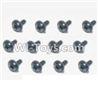 HaiBoXing 12883P Parts-74 S168 Flange Head Self Tapping Screws(12pcs)-2.6X5mm,HBX 12883P Car Parts,HaiBoXing 12883P RC Truck Spare parts Accessories,1:12 4WD High Speed Buggy Parts