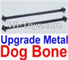 HaiBoXing 12885P Parts-03-02 12220 Upgrade Metal drive shaft,dog bong(2pcs),HBX 12885P Car Parts,HaiBoXing 12885P RC Truck Spare parts Accessories,1:12 4WD High Speed Buggy Parts