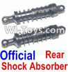 HaiBoXing 12885P Parts-07-03 12008 Official Rear Shock Absorber(Total 2pcs),HBX 12885P Car Parts,HaiBoXing 12885P RC Truck Spare parts Accessories,1:12 4WD High Speed Buggy Parts
