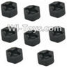 HaiBoXing 12885P Parts-11 12010 Hexagon Wheel Seat(8pcs),HBX 12885P Car Parts,HaiBoXing 12885P RC Truck Spare parts Accessories,1:12 4WD High Speed Buggy Parts