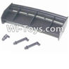 HaiBoXing 12885P Parts-14 12013 Tail wing & Column for the Car canopy,HBX 12885P Car Parts,HaiBoXing 12885P RC Truck Spare parts Accessories,1:12 4WD High Speed Buggy Parts