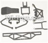 HaiBoXing 12885P Parts-18-05 12061 Anti-collision frame Assembly,HBX 12885P Car Parts,HaiBoXing 12885P RC Truck Spare parts Accessories,1:12 4WD High Speed Buggy Parts