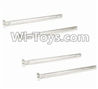 HaiBoXing 12885P Parts-21 12020 Front Bottom Suspension Arms Pin(4pcs)-3.3X37mm,HBX 12885P Car Parts,HaiBoXing 12885P RC Truck Spare parts Accessories,1:12 4WD High Speed Buggy Parts