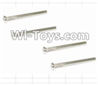 HaiBoXing 12885P Parts-22 12021 Front Upper Suspension Arms Pin(4pcs)-3.3X30mm,HBX 12885P Car Parts,HaiBoXing 12885P RC Truck Spare parts Accessories,1:12 4WD High Speed Buggy Parts