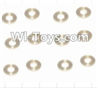 HaiBoXing 12885P Parts-29-01 12029 Copper Washers(16pcs)-2.5X5.5X0.5MM,HBX 12885P Car Parts,HaiBoXing 12885P RC Truck Spare parts Accessories,1:12 4WD High Speed Buggy Parts