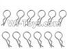 HaiBoXing 12885P Parts-30 H021 Body Clip AB-Small,HBX 12885P Car Parts,HaiBoXing 12885P RC Truck Spare parts Accessories,1:12 4WD High Speed Buggy Parts