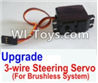 HaiBoXing 12885P Parts-34-03 12224 Upgrade Brushless 3-wire Steering Servo,HBX 12885P Car Parts,HaiBoXing 12885P RC Truck Spare parts Accessories,1:12 4WD High Speed Buggy Parts