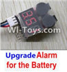 HaiBoXing 12885P Parts-39-04 Upgrade Alarm for the Battery,Can test whether your battery has enouth power,HBX 12885P Car Parts,HaiBoXing 12885P RC Truck Spare parts Accessories,1:12 4WD High Speed Buggy Parts