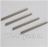 HaiBoXing 12891 Parts-17 12614 (Front and Rear)Lower swing arm,(Front and Rear)Lower Suspension Hinge Pins(4pcs)-2.5X36mm,HBX 12891 Car Parts,HaiBoXing 12891 RC Truck Spare parts Accessories,1:12 4WD High Speed Buggy Parts