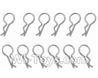 HaiBoXing 12891 Parts-28 H021 Body Clip AB-Small,HBX 12891 Car Parts,HaiBoXing 12891 RC Truck Spare parts Accessories,1:12 4WD High Speed Buggy Parts