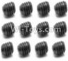 HaiBoXing 12891 Parts-43 S109 Set Screw-3X4mm(12PCS),HBX 12891 Car Parts,HaiBoXing 12891 RC Truck Spare parts Accessories,1:12 4WD High Speed Buggy Parts