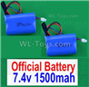HBX 12895 Lipo Batteries Packs. 7.4V 1500MAH Lipo Battery-12225 HBX 12895 Lipo Batteries Packs. 7.4V 1500MAH Lipo Battery-12225
