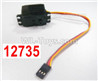 HBX 12895 Servo for the switching running speed. servo Arms. 12735