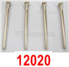 HBX 12895 Front Lower Suspension Hinge Pins. 3.3x37mm. Total 4pcs. 12020