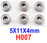 HBX 12895 Ball Bearings.The size is 5x11x4mm. Total 6pcs. H007