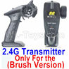HBX 16889 Transmitter,2.4Ghz Radio (Only for Brushed Car)