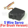 HBX 16889 Servo (5-wire)-Only for the Brush Version-M16033