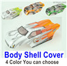 HBX 16890 DESTROYER Body Shell Cover.M16066,M16067,M16075,M16076.Total 1pcs.4 Color you can choose.