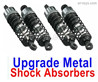 HBX 16890 DESTROYER M16100A Parts Upgrade Aluminum Capped Oil Filled ShocksAbsorbers.4 Set.