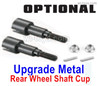 HBX 16890 DESTROYER M16107 Parts Upgrade Metal Rear Wheel Shafts+Pins+Lock Nut M4.