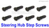 HBX 16890 DESTROYER 16014 Steering Hub Step Screws,total 8pcs.