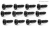 HBX 16890 DESTROYER S161 Screws Parts. Pan Head Self Tapping Screws PBHO2.6x12mm,Total 12pcs.