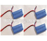HaiBoXing HBX 18858 Parts-Battery7.4V 650MAH Battery(4pcs) Parts,HaiBoXing 18858 RC Car Spare Parts 1/18