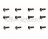 HaiBoXing HBX 18858 Parts-Screws Pan Head Self Tapping Screw(12PCS)-PMHO1.7x21mm Parts