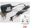 HaiBoXing 2098B Spare Parts-02-04 24983 Charger(United Kingdom Standard Socket),,HBX 2198B Car Parts,HaiBoXing 1:24 2198B RC Truck Spare parts Accessories,HBX 1/24 2198B 4WD High Speed Buggy Parts