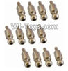 HaiBoXing 2098B Spare Parts-07 24956 3.8 Ball head Stud(12pcs)-3.8x12.9mm,,HBX 2198B Car Parts,HaiBoXing 1:24 2198B RC Truck Spare parts Accessories,HBX 1/24 2198B 4WD High Speed Buggy Parts