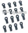 HaiBoXing 2098B Spare Parts-31 24708 Linkage Rod Ends(8pcs Long and 8pcs short),,HBX 2198B Car Parts,HaiBoXing 1:24 2198B RC Truck Spare parts Accessories,HBX 1/24 2198B 4WD High Speed Buggy Parts
