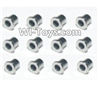 HaiBoXing 2098B Spare Parts-40 24729 Sleeve Bush (φ43.5mm)-12pcs,,HBX 2198B Car Parts,HaiBoXing 1:24 2198B RC Truck Spare parts Accessories,HBX 1/24 2198B 4WD High Speed Buggy Parts
