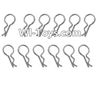 HaiBoXing 2098B Spare Parts-43 H021 Body Clip pin(12pcs),,HBX 2198B Car Parts,HaiBoXing 1:24 2198B RC Truck Spare parts Accessories,HBX 1/24 2198B 4WD High Speed Buggy Parts