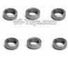 HaiBoXing 2098B Spare Parts-44 H032 Ball Bearings(6pcs)-4x7x2.5mm,,HBX 2198B Car Parts,HaiBoXing 1:24 2198B RC Truck Spare parts Accessories,HBX 1/24 2198B 4WD High Speed Buggy Parts