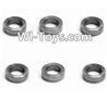 HaiBoXing 2098B Spare Parts-45 H128 Ball Bearings(6pcs)-3x6x2.5mm,,HBX 2198B Car Parts,HaiBoXing 1:24 2198B RC Truck Spare parts Accessories,HBX 1/24 2198B 4WD High Speed Buggy Parts