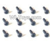HaiBoXing 2098B Spare Parts-46 24751 Pan Head Self Tapping Screw(12PCS)-1.8x4.5mm,,HBX 2198B Car Parts,HaiBoXing 1:24 2198B RC Truck Spare parts Accessories,HBX 1/24 2198B 4WD High Speed Buggy Parts