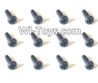 HaiBoXing 2098B Spare Parts-49 24755 Pan Head Screws(12PCS)-2x8mm,,HBX 2198B Car Parts,HaiBoXing 1:24 2198B RC Truck Spare parts Accessories,HBX 1/24 2198B 4WD High Speed Buggy Parts