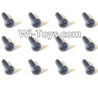 HaiBoXing 2098B Spare Parts-51 24757 Pan Head Screws(12PCS)-2x4mm,,HBX 2198B Car Parts,HaiBoXing 1:24 2198B RC Truck Spare parts Accessories,HBX 1/24 2198B 4WD High Speed Buggy Parts