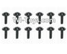 HaiBoXing 2098B Spare Parts-55 24770 Flange Head Self Tapping Screw(12PCS)-2x8mm,,HBX 2198B Car Parts,HaiBoXing 1:24 2198B RC Truck Spare parts Accessories,HBX 1/24 2198B 4WD High Speed Buggy Parts