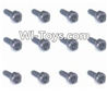 HaiBoXing 2098B Spare Parts-58 24773 Round Head Hex. Screw(12pcs) -2x6mm,,HBX 2198B Car Parts,HaiBoXing 1:24 2198B RC Truck Spare parts Accessories,HBX 1/24 2198B 4WD High Speed Buggy Parts