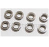 HaiBoXing 2118 Parts-20 25070 Ball Bearing(6.35x9.53x3.2mm)-8pcs,HBX 2118 Car Parts,HaiBoXing 1:24 2118 RC Truck Spare parts Accessories,1/24 4WD High Speed Buggy Parts