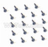 HaiBoXing 2118 Parts-39 25054 Countersunk Head Screw-2X3mm(20PCS),HBX 2118 Car Parts,HaiBoXing 1:24 2118 RC Truck Spare parts Accessories,1/24 4WD High Speed Buggy Parts